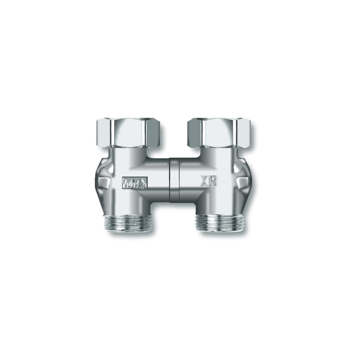 Thermopanel Radiatorkoppel Purmo TP M22x1,5 40cc Förnicklad - RSK 6606034