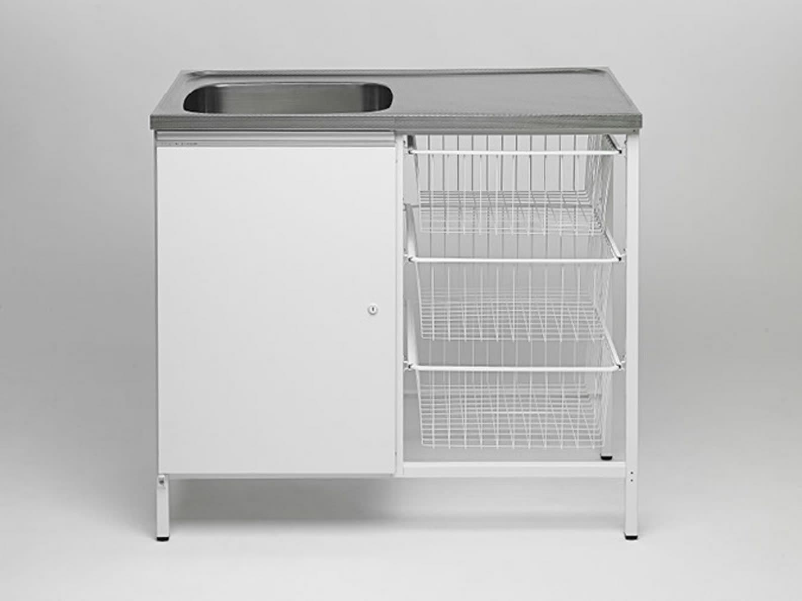 Contura CAB10 V Tvättbänk 1000x600x900mm - Rostfritt Stål - RSK 8032405