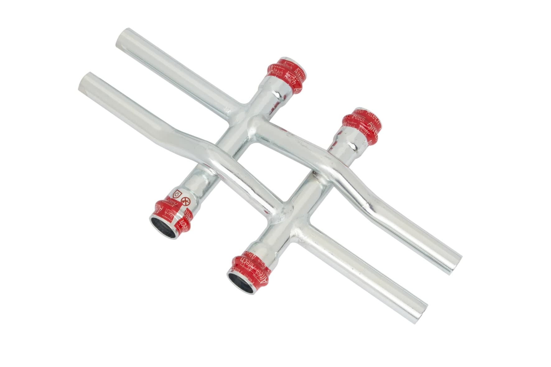 Altech Dubbel Stamfördelare 12x12 mm Elförzinkad Stål - RSK 1554598