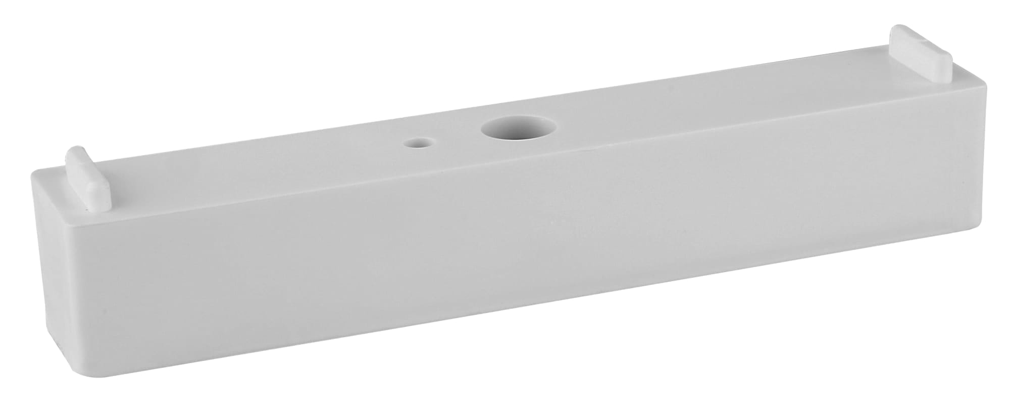 Faluplast AB Distanskloss 15mm Vit PP - Robust & Effektiv Infästning för VVS-installationer